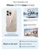 MIODIK Compatible with iPhone 16 Pro Case Clear Glitter with Screen Protector Camera Lens Protector Shockproof Protective Phone Case Women Girl Cover for iPhone 16Pro 63 Sparkle Clear