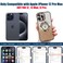 Misscase for iPhone 12 Pro Max Magnetic Glitter Case Compatible with MagSafeFull Protection Slim Shockproof AntiScratch Case with Camera Lens Protector Logo View DustProof Net for Women Gold