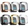 Mugust 6 Pack Screen Protector Compatible with Fitbit Versa 2 Case TPU Plated Full Around Protective Case Cover Black Space Gray Silver Rose Gold Soft Gold Clear