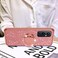 nancheng for OnePlus 9 pro 5G Case 2021 Cute Girls Women Glitter Soft TPU Cover with Ring Kickstand Strap Lanyard Shockproof Protective Phone Case Rose Gold