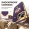 Nonional Compatible for iPhone 14 Case with 2 Pack Screen Protector 360 Rotatable Ring Holder Luxury Hearts Pattern Plating Gold Edge Slim Soft Phone Cover Case for iPhone 14 Purple