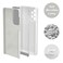 NUIMADL Case Compatible with Galaxy A73 5G 67 inch Soft Liquid Silicone Protective and AntiScratch Microfiber Lining Shockproof Compatible with A73 5G Cover White
