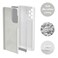 NUIMADL Case Compatible with Galaxy A73 5G 67 inch Soft Liquid Silicone Protective and AntiScratch Microfiber Lining Shockproof Compatible with A73 5G Cover White