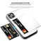 Nvollnoe for iPhone 14 Case with Card Holder Heavy Duty Protective Dual Layer Shockproof Hidden Card Slot Slim Wallet Case for iPhone 14 for WomenMenWhite