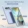 oakxco Oakxco for Google Pixel 7 Phone Case Liquid Silicone Cute Thin Slim Soft Rubber TPU Plain Smooth Gel Cover for Women Girl Aesthetic Matte Solid Protective Shockproof Grip Aqua Sky Baby Light Bl
