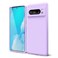 oakxco for Google Pixel 8 Pro Case Liquid Silicone Soft Rubber Gel Elegant Thin Slim TPU Matte Smooth Case with Camera Lens Cover for Women Girl Cute Lilac Lavender Light Purple