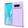 oakxco for Google Pixel 8 Pro Case Liquid Silicone Soft Rubber Gel Elegant Thin Slim TPU Matte Smooth Case with Camera Lens Cover for Women Girl Cute Lilac Lavender Light Purple