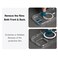 oakxco for iPhone 12 Pro Max Case Clear Magnetic Compatible with Magsafe Thin Slim Transparent Non Yellowing Hybrid Soft Silicone Bumper Hard Plastic Protective Cover for Women Red