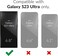 oakxco for Samsung Galaxy S23 Ultra Phone Case Liquid Silicone Cute Thin Slim Soft Rubber TPU Smooth Gel Cover for Women Girl Aesthetic Matte Solid Protective Shockproof Aqua Sky Baby Light Blue