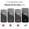 oakxco Oakxco Thin Slim Clear case for iPhone 16 Pro Max Transparent Hybrid Hard Shell Plastic Soft Silicone Rubber Bumper NonYellow Acrylic Protective Lightweight Cover for Women Purple Lavender Lila