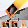 Omio Magnetic Silicone Case for Samsung Galaxy Z Flip 6 Compatible with MagSafe Luxury Gradient Design Soft Liquid Silicone with Camera Lens Protector Shockproof Cover for Women Men OrangeYellow
