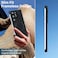 Omio Magnetic Slim Case for Galaxy S24 Ultra Compatible with MagSafe Matte PC UltraThin Bumper Frameless Borderless Minimalist Design with Camera Lens Protector for Men Women Black Titanium