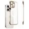 Omio Magnetic Slim Case for iPhone 16 Pro Compatible with MagSafe Clear Matte UltraThin Bumper Frameless Borderless Design with Finger Loop Full Camera Protector for Women Men Desert Titanium