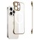 Omio Magnetic Slim Case for iPhone 16 Pro Compatible with MagSafe Clear Matte UltraThin Bumper Frameless Borderless Design with Finger Loop Full Camera Protector for Women Men Desert Titanium