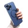 Omio Magnetic Slim Case for iPhone 16 Pro Max Compatible with MagSafe Matte PC UltraThin Bumper Frameless Borderless Minimalist Design with Camera Lens Protector for Men Women Ultramarine