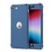 ORETECH Designed for iPhone SE 2022 Case with2 x Tempered Glass Screen Protector 360 Full Body Protection iPhone 2020 Case Cover Hard PC Soft Rubber Silicone for iPhone SE 3rd Generation Blue