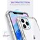 ORIbox for iPhone 11 Pro Max Case Clearwith 4 Corners Shockproof ProtectioniPhone 11 Pro Max Clear Case for Women Men Girls Boys KidsCase for iPhone 11 Pro Max Phone Clear