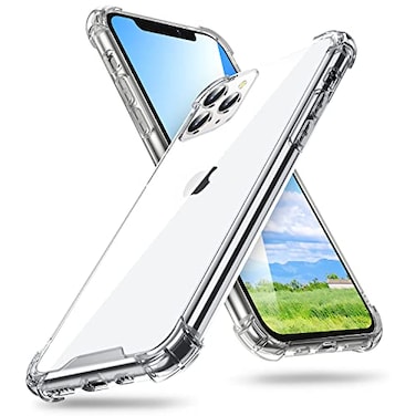 ORIbox for iPhone 11 Pro Max Case Clearwith 4 Corners Shockproof ProtectioniPhone 11 Pro Max Clear Case for Women Men Girls Boys KidsCase for iPhone 11 Pro Max Phone Clear