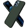 ORNARTO Compatible with iPhone 12 Case Compatible with iPhone 12 Pro Case Slim Liquid Silicone 3 Layers Full Covered Soft Gel Rubber Phone Case Cover 61 inchCyprus Green