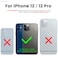 ORNARTO Compatible with iPhone 12 Case Compatible with iPhone 12 Pro Case Slim Liquid Silicone 3 Layers Full Covered Soft Gel Rubber Phone Case Cover 61 inchCyprus Green