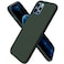ORNARTO Compatible with iPhone 12 Case Compatible with iPhone 12 Pro Case Slim Liquid Silicone 3 Layers Full Covered Soft Gel Rubber Phone Case Cover 61 inchCyprus Green