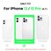 ORNARTO Compatible with iPhone 12 Case Compatible with iPhone 12 Pro Case Slim Liquid Silicone 3 Layers Full Covered Soft Gel Rubber Phone Case Cover 61 inchWhite
