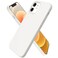 ORNARTO Compatible with iPhone 12 Case Compatible with iPhone 12 Pro Case Slim Liquid Silicone 3 Layers Full Covered Soft Gel Rubber Phone Case Cover 61 inchWhite