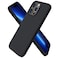 ORNARTO Compatible with iPhone 13 Pro Case 61 Slim Liquid Silicone 3 Layers Full Covered Soft Gel Rubber Case Cover 61 inchMidnight Black