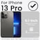 ORNARTO Compatible with iPhone 13 Pro Case 61 Slim Liquid Silicone 3 Layers Full Covered Soft Gel Rubber Case Cover 61 inchMidnight Black