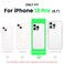 ORNARTO Compatible with iPhone 13 Pro Case 61 Slim Liquid Silicone 3 Layers Full Covered Soft Gel Rubber Case Cover 61 inchSierra Blue