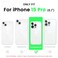 ORNARTO Compatible with iPhone 15 Pro Case 61 Liquid Silicone 3 Layers Full Covered Soft Gel Rubber Cover Shockproof Protective Slim Phone Case with AntiScratch Microfiber LiningChalk Pink