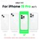 ORNARTO Compatible with iPhone 15 Pro Case 61 Liquid Silicone 3 Layers Full Covered Soft Gel Rubber Cover Shockproof Protective Slim Phone Case with AntiScratch Microfiber LiningChalk Pink