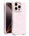 ORNARTO Vortuxe for iPhone 16 Pro Max Case 69 2X MILSTD Drop Protection Compatible with MagSafe Sleek Aesthetic Liquid Silicone Phone Cover Pale Rose Quartz