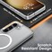 Oterkin Magnetic for Samsung Galaxy S23 Case Matte S23 Phone Case Compatible with MagSafe Frosted Translucent Shockproof AntiScratch Slim Fit Case Military Grade Protection Clear Matte