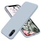 OTOFLY Compatible with iPhone XR Case 61 inchSilky and Soft Touch Series Premium Soft Liquid Silicone Rubber FullBody Protective Bumper Case for iPhone XR Nattier Blue