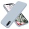 OTOFLY Compatible with iPhone XR Case 61 inchSilky and Soft Touch Series Premium Soft Liquid Silicone Rubber FullBody Protective Bumper Case for iPhone XR Nattier Blue