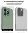 OTOFLY Designed for iPhone 16 Pro Max CaseCamera Control Button Coverage12FT MilitaryGrade Protection Silicone Shockproof Slim Cover Women Men 16 Pro Max Phone Case 69 inch Calke Green