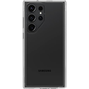 OtterBox Galaxy S23 Ultra Symmetry Series Case Single Unit Ships in Polybag Ideal for Business Customers CLEAR ultrasleek wireless charging compatible raised edges protect camera screen