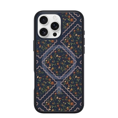 OtterBox iPhone 16 Pro Max Symmetry Series Clear Case Floral Romance Blue UltraThin Sleek iPhone Case Floral iPhone Case