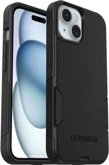 OtterBox iPhone 17e iPhone 16e Only Commuter Series Case Black Slim Tough PocketFriendly with Port Protection NonRetail Packaging