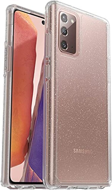 OtterBox Symmetry Clear Series Case for Samsung Galaxy Note 20 5G ONLY NOT Ultra NonRetail Packaging Stardust