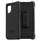 OtterBox Your Carrier to Confirm 5G Network Availability in Your Area Defender Series Case Black Rugged Durable with Port Protection Includes Holster Clip Kickstand