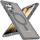 OWKEY S23 Ultra Case 68 Magnetic Samsung Galaxy S23 Ultra Case for Magsafe Shockproof Military Translucent Back Slim Bumper Cover Phone Case Galaxy s23 Ultra case Gray