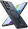 OWKEY Samsung Galaxy S25 Ultra Case 686 Magnetic S25 Ultra Case for Magsafe with Tempered Glass Screen Shockproof Military Translucent Back Slim Bumper Cover Phone Case Galaxy S25 Ultra Black