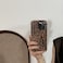 owwiktten Brown Cheetah Print Leopard Phone Case for iPhone 14iPhone 13 61 inch Retro Trendy Luxury Matte Slim Protective Girls Women Funda Cover for iPhone 1314