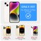 Pepmune for iPhone 1415 Plus Case Curly Wave Frame Hard Translucent Clear Cover for Women Men Compatible with Magsafe TPU Shockproof Protective Phone Case for iPhone 1514 Plus Desert Gold