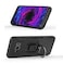 FDCWTSH Phone Case for Samsung Galaxy S8 Plus with Tempered Glass Screen Protector Cover and Magnetic Ring Holder Kickstand Slim Hard Cell Accessories Glaxay S8plus S 8 8plus 8S Edge S8 SMG955U Cases