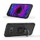 FDCWTSH Phone Case for Samsung Galaxy S8 Plus with Tempered Glass Screen Protector Cover and Magnetic Ring Holder Kickstand Slim Hard Cell Accessories Glaxay S8plus S 8 8plus 8S Edge S8 SMG955U Cases
