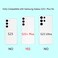 phylla Design for Samsung Galaxy S23 Plus 5g 66 Phone CaseLuxuxry Plating Edge Cute Love Heart Cover for Women Camera Protector Soft Silicone Shockproof Bumper for Galaxy S23 Case White