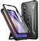 Poetic Revolution Case for Samsung Galaxy A54 5G Builtin Screen Protector Work with Fingerprint ID Full Body Rugged Shockproof Protective Cover Case with Kickstand Black